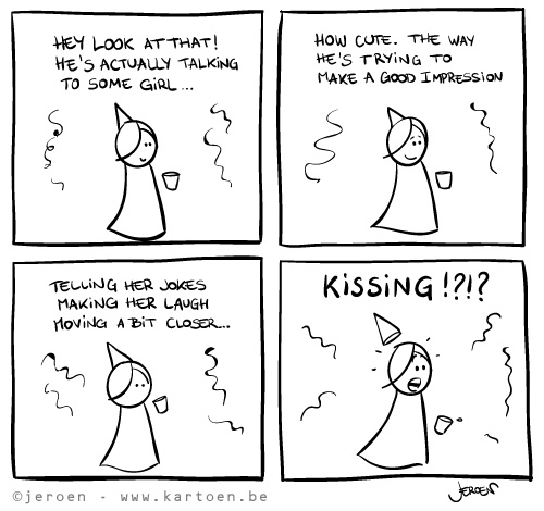kissing?