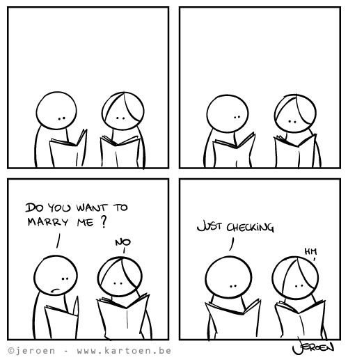 Never know